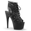 Pleaser - ADORE796LC Bottes de plateforme, Pole dance chaussures - Chaussures de pole dance - Noir Product image